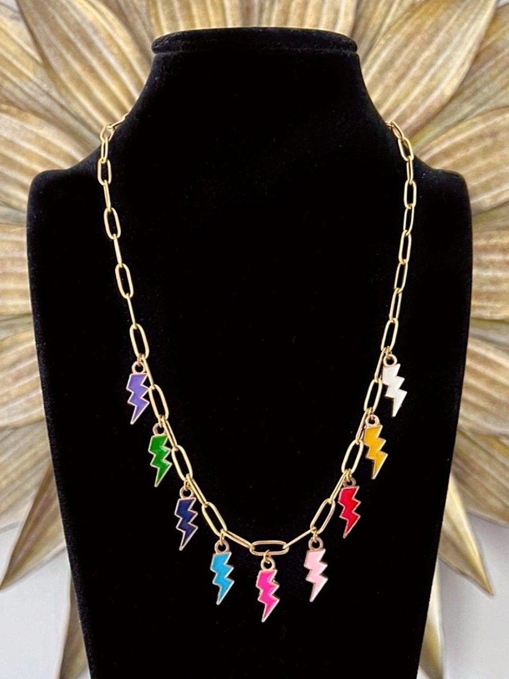 Lightening Bolt Necklace - Picture 3 of 6